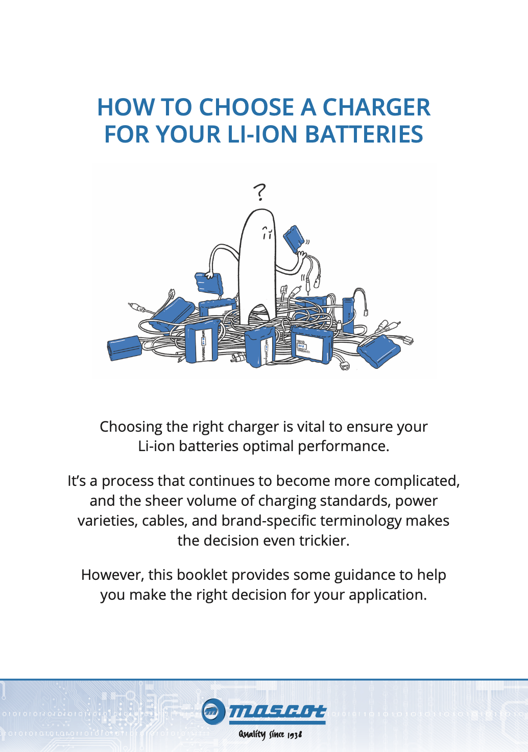 How to choose a charger for your Li-ion batteries?